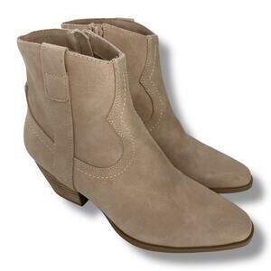 Dolce Vita Tan Ankle Boots